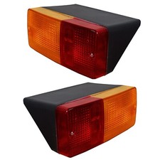 Tail Light Assembly with 12V Bulbs - Left & Right Compatible With Ford New Ho...