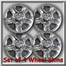 4 Chrome Wheel Skins Hubcaps 16" 2005-2011 Suzuki Grand Vitara Wheel Covers