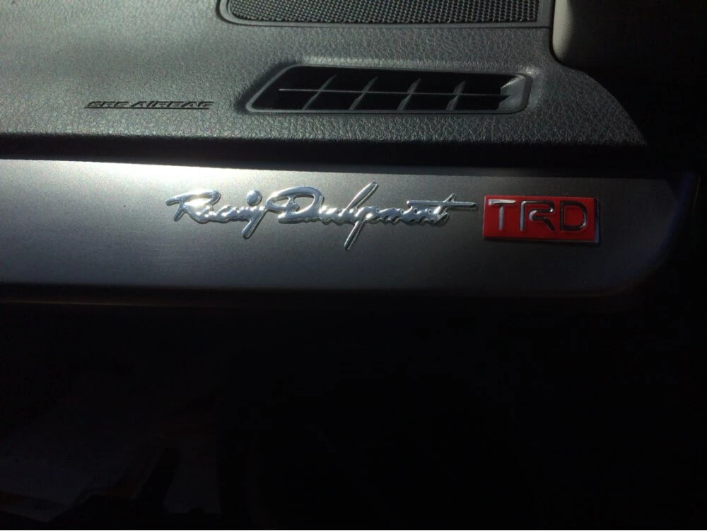 Juego De 4 Calcomanías TRD Para Toyota Tacoma - Vinilo Decorativo Para Puertas, Espejos O Ruedas