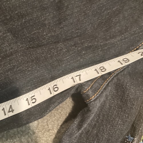 Vintage Y2K G-Unit Blue Denim Embroidered  Hip Hop Capri Jeans 13 - Picture 6 of 7