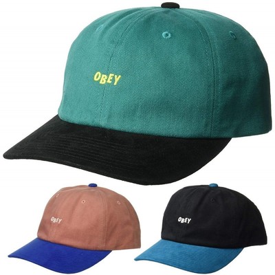 obey 6 panel cap