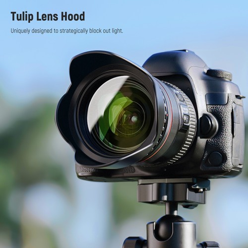 NEEWER 82mm Lens Filter Kit: UV, CPL, FLD, ND2, ND4, ND8, Lens Hood and Lens Cap - Picture 6 of 8