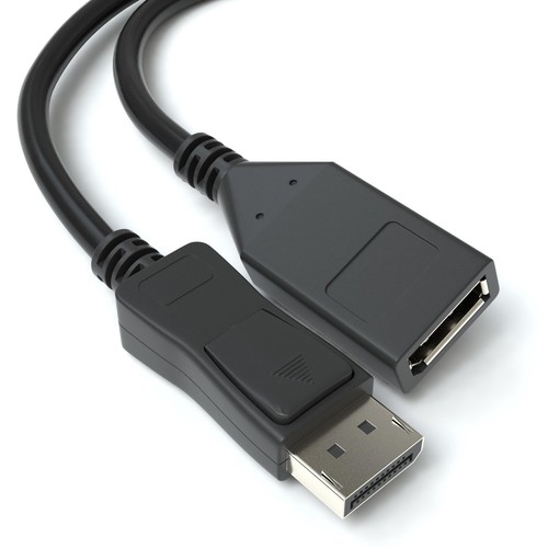 1,5m DisplayPort Verlängerungskabel DP 1.2 4K Verlängerung 1080p UHD 3D HDCP - Bild 1 von 6