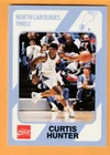 Curtis Hunter North Carolina Tar Heels 1989 Card #172 Durham NC