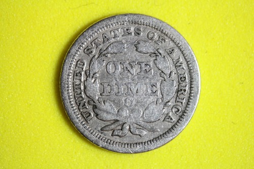 1853 O Seated Liberty Dime #C8023 - Picture 2 of 2