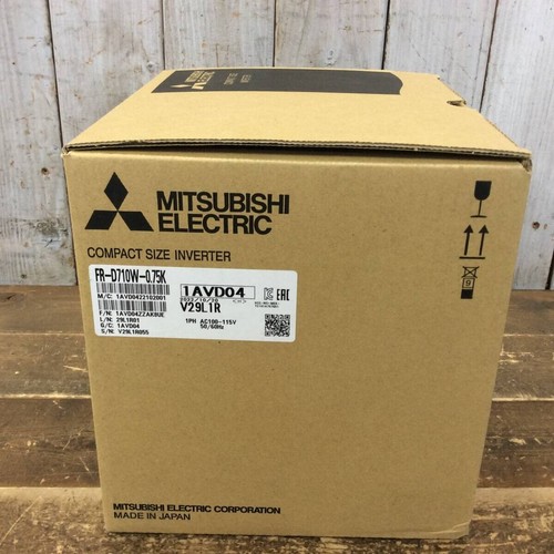Trasmissione Inverter Mitsubishi FR-D710W-0.75K Articoli inutilizzati conservati in magazzino - Foto 2 di 4