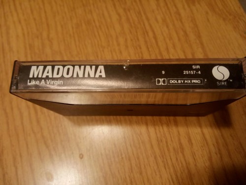 Madonna like a virgin Cassette Tape Warner Brothers NICE ORIGINAL, Play Tested - Picture 2 of 4
