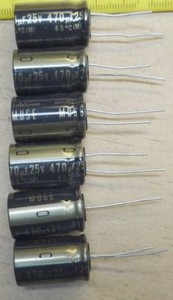 2PCS Japan NICHICON 470uF//25V High-end MUSE BP Audio Electrolytic Capacitor