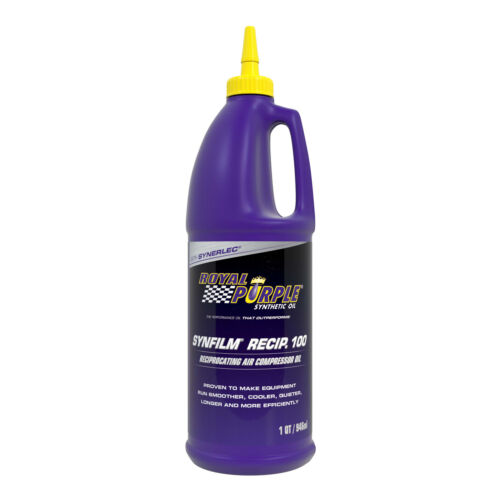 Royal Purple 01513 Synfilm Recip 100 Synth. Air Compressor Oil, 1 Quart Bottle - Picture 2 of 2