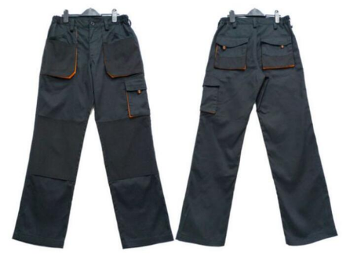 Men's Multi-Pocket Cargo Pants Outdoor Work Pants Wear-Resistant Pants Trousers - Picture 2 of 28