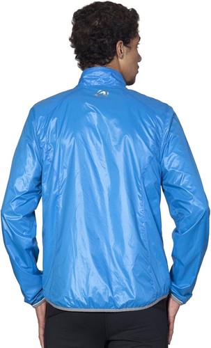 Sportshill Men's Run Jacket Bandon Jacket, Neon Green, L - Picture 4 of 4
