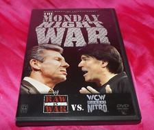 🌈WWE The Monday Night War DVD 2004 WWF Raw is War VS WCW Monday Nitro Wrestling