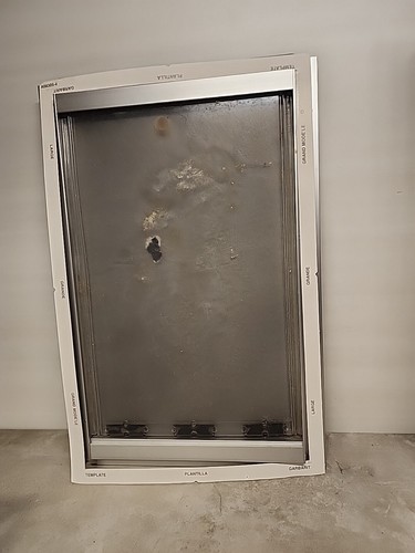 Pet Door for Door Magnetic Flap System Aluminum Frame Large Bt1 - Picture 4 of 9