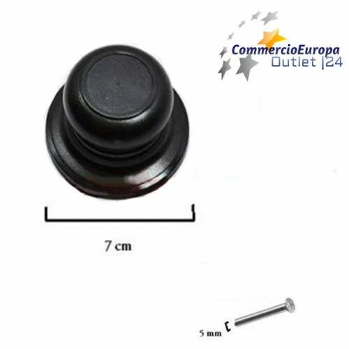 Batterie di pentole neri in acciaio inossidabile