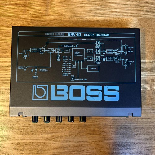 Boss RRV-10 Unità Effetto Micro Rack Riverbero Digitale Made in Japan con Alimentatore - Foto 2 di 6