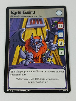 Eyrie Guard 111/234 Neopets TCG 2003 NM
