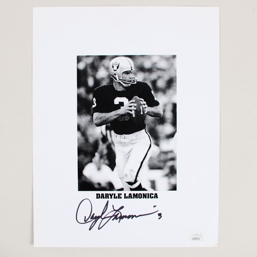 Daryle Lamonica Signed Photo 8x10 Raiders - COA JSA - Afbeelding 1 van 3