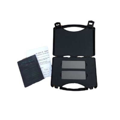 MAGNAFLUX NiCr NDT Penetrant Test Panels 20 micron 506252 Crack Chrome Panels