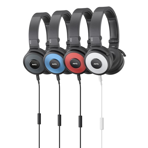 AKG Y55 High-Performance DJ Headphones With In-Line Control, Foldable, Black - Picture 4 of 7