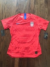 $165 Nike Vaporknit USA 2019 Away Match Jersey AJ4329-688 Women's Sz M Slim Fit