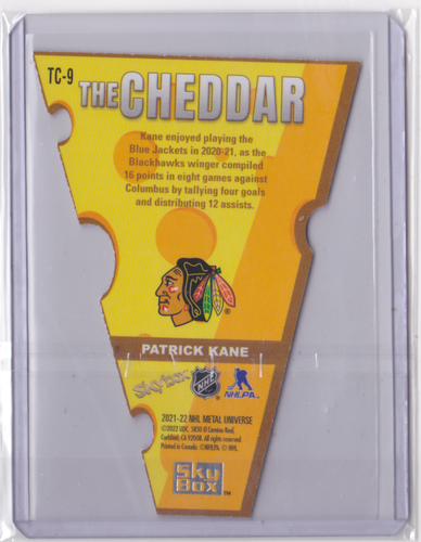 2021-22 SKYBOX NHL METAL UNIVERSE THE CHEDDAR INSERT - DROP DOWN LIST - Picture 12 of 18