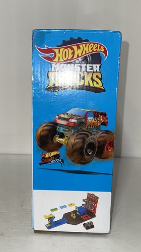 Hot Wheels Monster Truck Blast Station Playset DEMO DERBY- New for 2022 - Picture 4 of 6