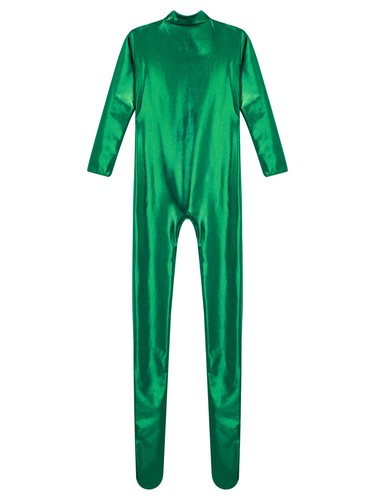 Women's Rompers Gymnastic Catsuit Cosplay Leotard Yoga Bodysuit Long Sleeve - Picture 44 of 137