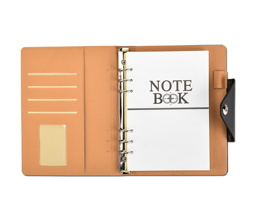 Arpan A5 Executive Personal Organiser Ruled Notebook Padded Leather Cover - Picture 56 of 61