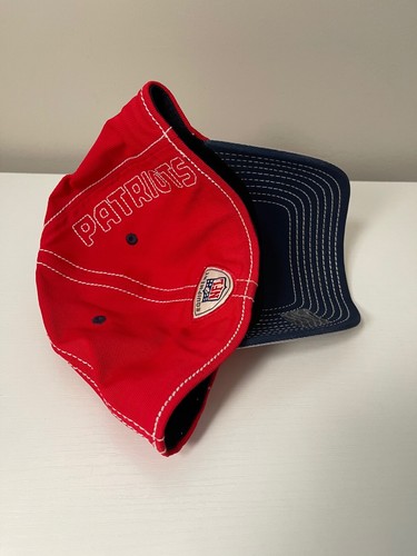 NFL New England Fitted Size Large/XL Patriots Reebok On Field Hat Cap Flexfit - Picture 4 of 6