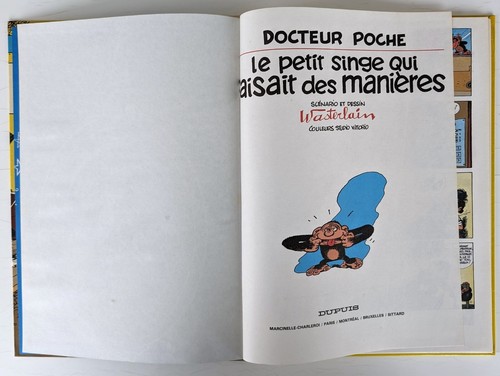 7 E.O. Docteur Poche de Wasterlain N° 1-2-3-4-5-6-7 collection Dupuis an70'-80' - Picture 3 of 8
