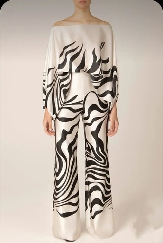 Hosen-Sets zweiteiliges Set Damen Oberteile weites Bein Hosenanzüge 2-teilig Outfits - Bild 26 von 37