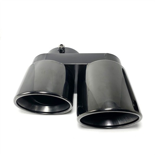For BMW G05 X5 G06 X6 G07 X7 2019+ Nozzle 1 Pair Quad Black 304 SS Exhaust Tip - Picture 7 of 12