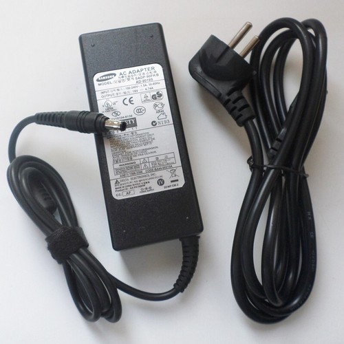 Adaptador de CA original de 90 W para computadora portátil para Samsung R520 R530 R560 R580 R730 RF710 R719 - Imagen 3 de 5