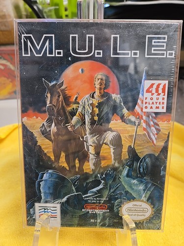 M.U.L.E. (Nintendo Entertainment System, 1990). Brand New and Factory Sealed. - Picture 12 of 13