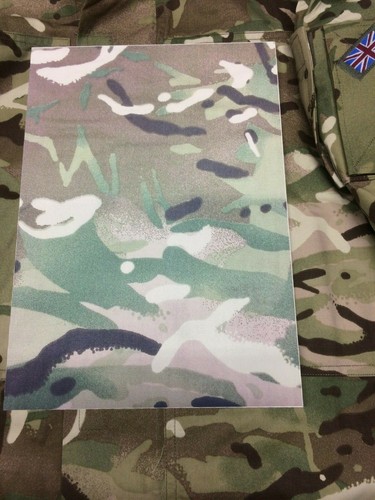 2mm KYDEX T Blatt 297x210 Nennblatt, GFG Multicam19 Tarnlichtbraun P3 - Bild 3 von 3