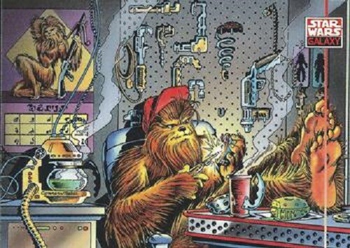 STAR WARS GALAXY SERIES 2 BASE /BASIC CARDS 141 TO 275 CHOOSE BY TOPPS 1994 - Picture 85 of 143