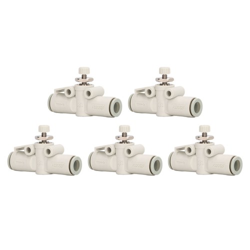 5Pcs Air Flow Control Valve PVC Fast Change Pneumatic Hose Fitting for Duct Tool - Picture 2 of 12