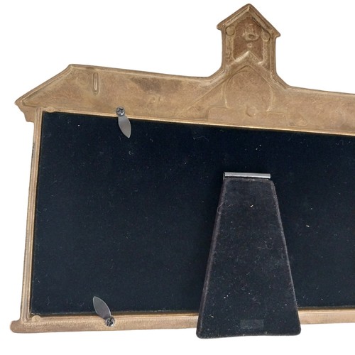 Brass Frame School House Picture Heavy Frame Ashbury First 12 School Years Photo - Picture 15 of 22