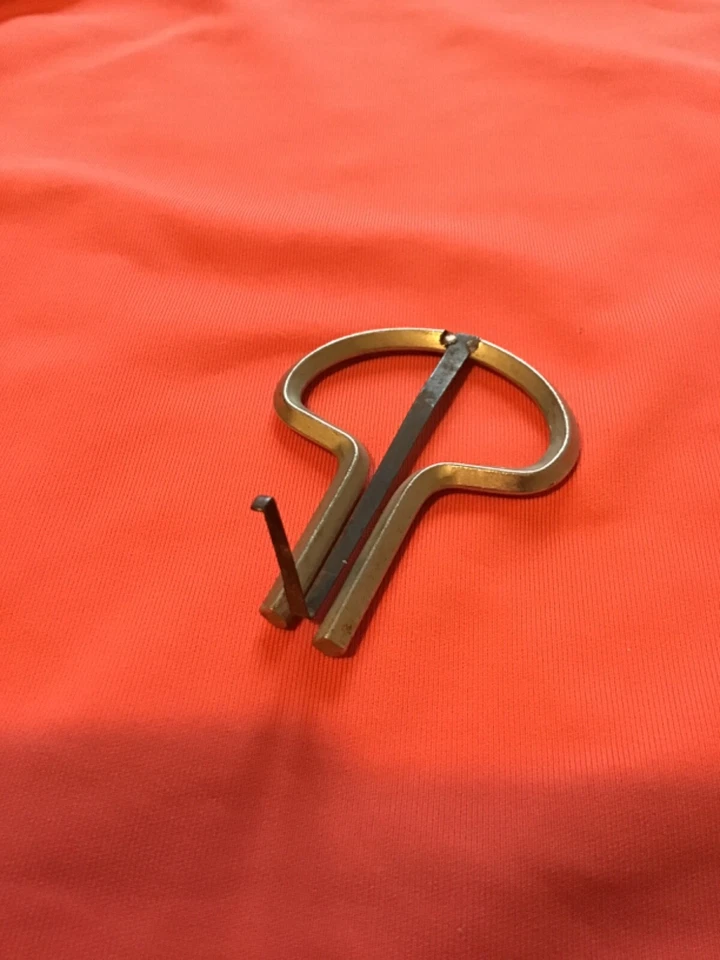 Arpa de colección antigua judía boca mandíbula boca metal acero Sicilia Italia especial Foto 4 de 4