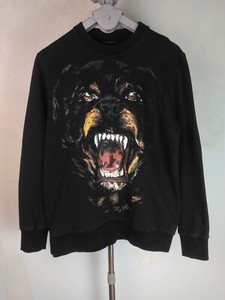 GIVENCHY ロットワイラー スウェット GIVENCHY ロットワイラー ブラック トレーナー