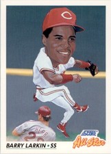 1992 Score #775 Barry Larkin Cincinnati Reds