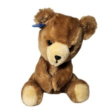 R. Dakin  Co. Vtg 1977 Brown Mama Teddy Bear Stuffed Animal Plush 70's No Baby