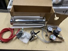 TapRite X-Tall 14-Inch Single Faucet Stainless Beer Tower w/ 304 StainleFaucet