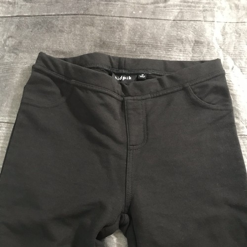 Girl’s Kidpik Black Knit Jegging Pants M 10 - Picture 2 of 4