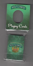 WOLFSCHMIDT VODKA PLAYING CARDS  "BRAND NEW SEALED IN PKG