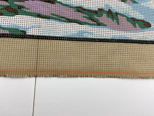 Diamant Needlepoint Tapestry Canvas The Deers Mountain 43in X 19in 10 Count - Picture 2 of 5