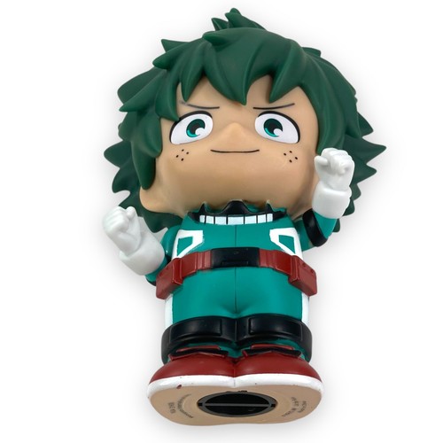 Figura de vinilo My Hero Academia Izuka Midoriya Deku ranura para monedas alcancía 9" nuevo sin etiquetas - Imagen 10 de 12