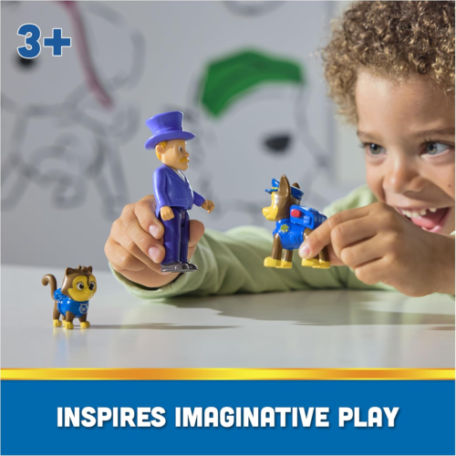 Paw Patrol Chase & Humdinger Figures Set, Kids Toys for Boys and Girls Ages 3 - Picture 3 of 12