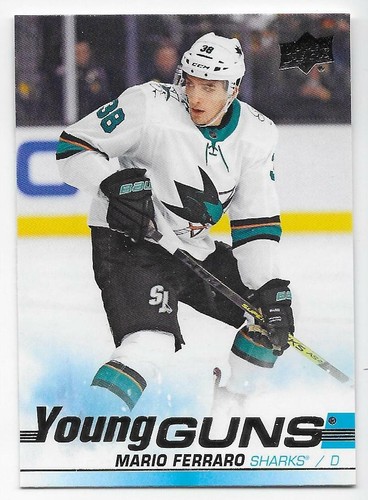 19/20 UPPER DECK SERIES 1 YOUNG GUNS RC Hockey (#201-250) U-Pick From List - Picture 31 of 51