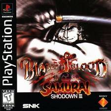 Samurai Shodown 3 Blades Of Blood PS1 Great Condition Fast Shipping